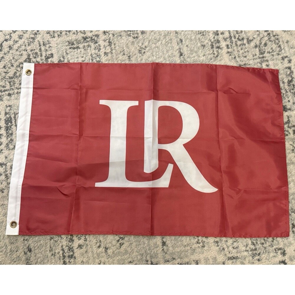 Red/White LR Nautical Flag Polyester 36 x 24 in with‎ Grommets